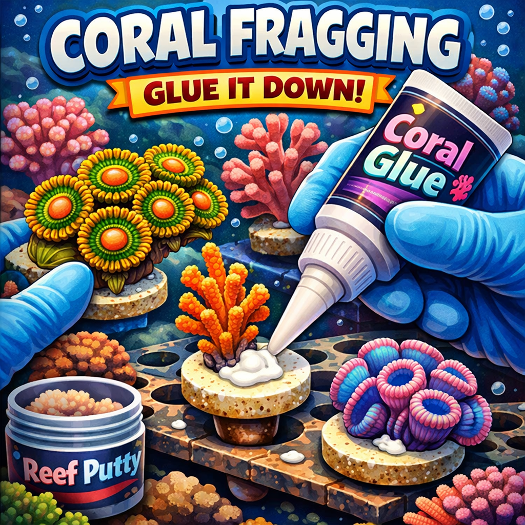 Beste Koralen Lijm? Welke Frag Lijm Gebruik Je in Zeewateraquarium