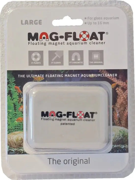 Mag-Float Large 16mm GLASS – sterke glasreiniger ReefBucket