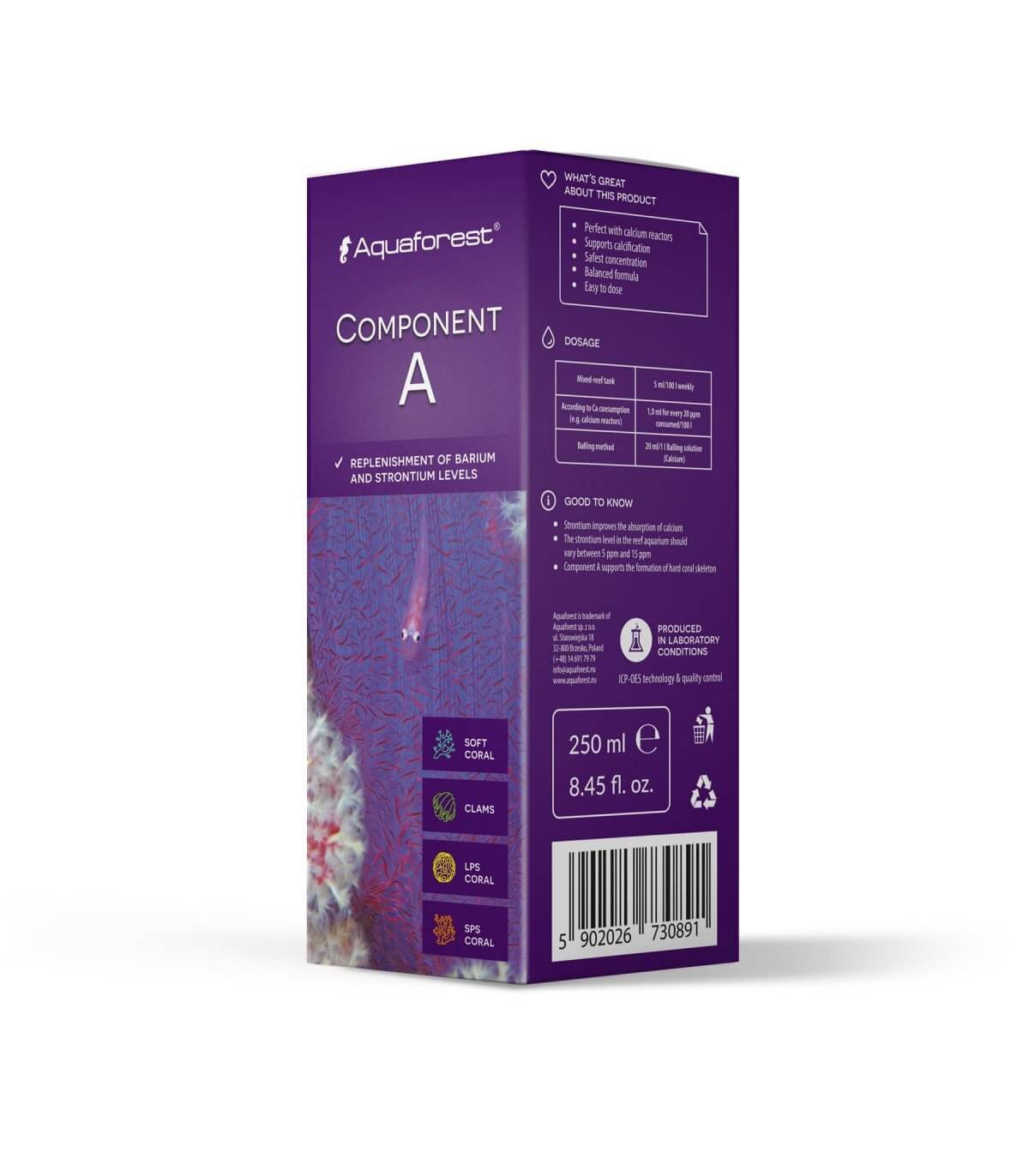 Aquaforest Component A kopen | Sporenelementen zeewateraquarium AquaForest