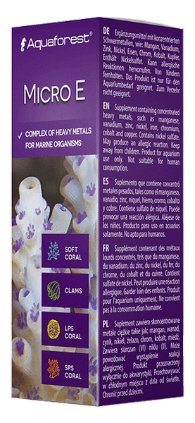 Aquaforest Micro E kopen | Sporenelementen zeewateraquarium AquaForest