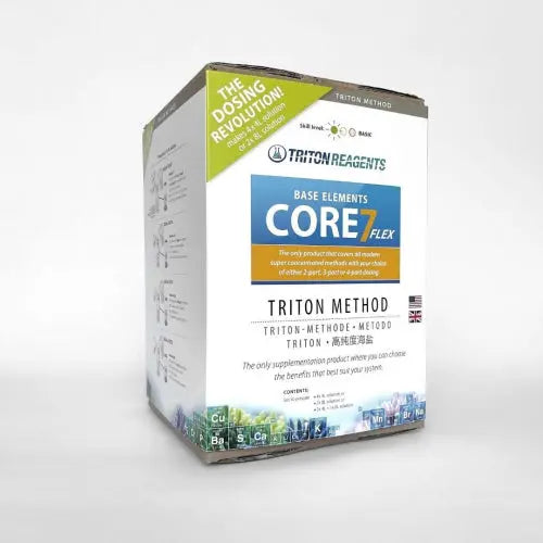 Triton Core7 Flex Reef Supplements kopen | Elementen zeewateraquarium | ReefBucket Triton