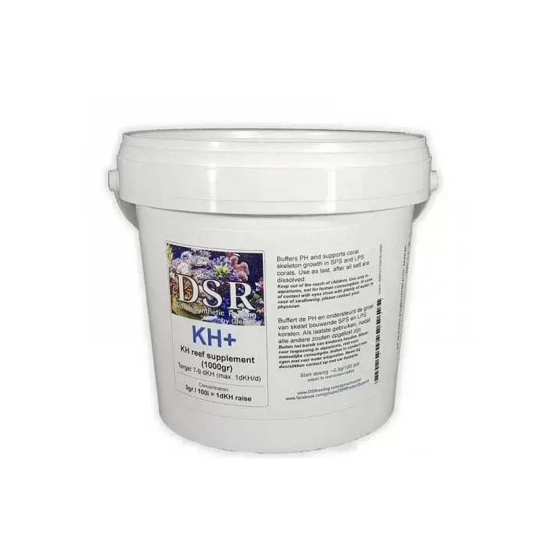 DSR KH+ kopen – Alkalinity verhogen volgens DSR methode DSR