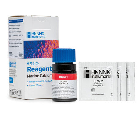Hanna Calcium Reagentia voor Zeewater – 25 Tests (HI758-26) ReefBucket