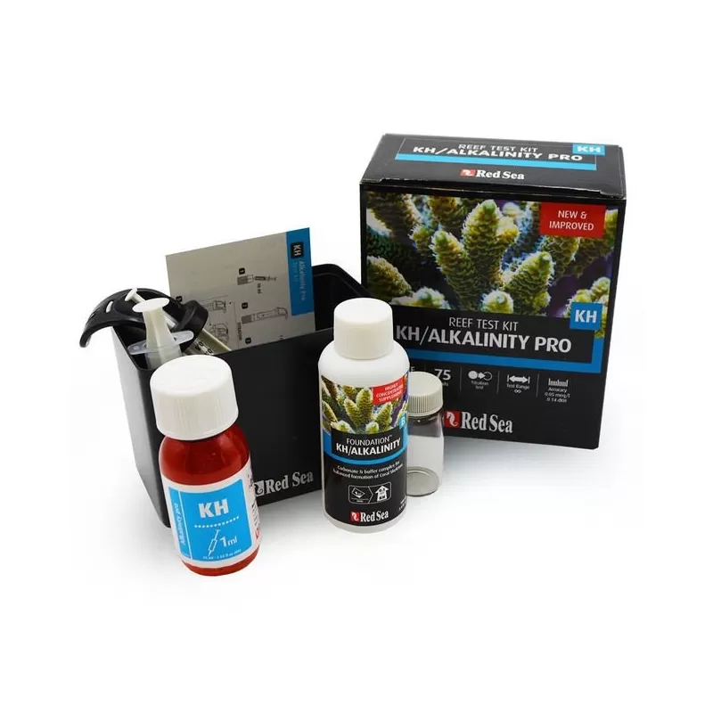 Red Sea Alkalinity Pro Testkit – Ultra Nauwkeurige KH-Meting voor Rifaquaria ReefBucket