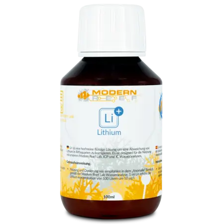 Modern Reef - Li+ 100ml voor zeewateraquarium