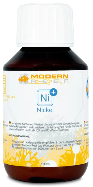 Modern Reef - Ni+ 100ml voor zeewateraquarium