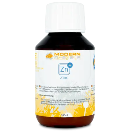 Modern Reef - Zn+ 100ml voor zeewateraquarium