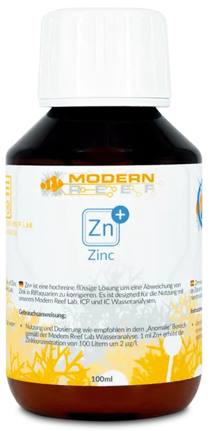 Modern Reef - Zn+ 100ml voor zeewateraquarium