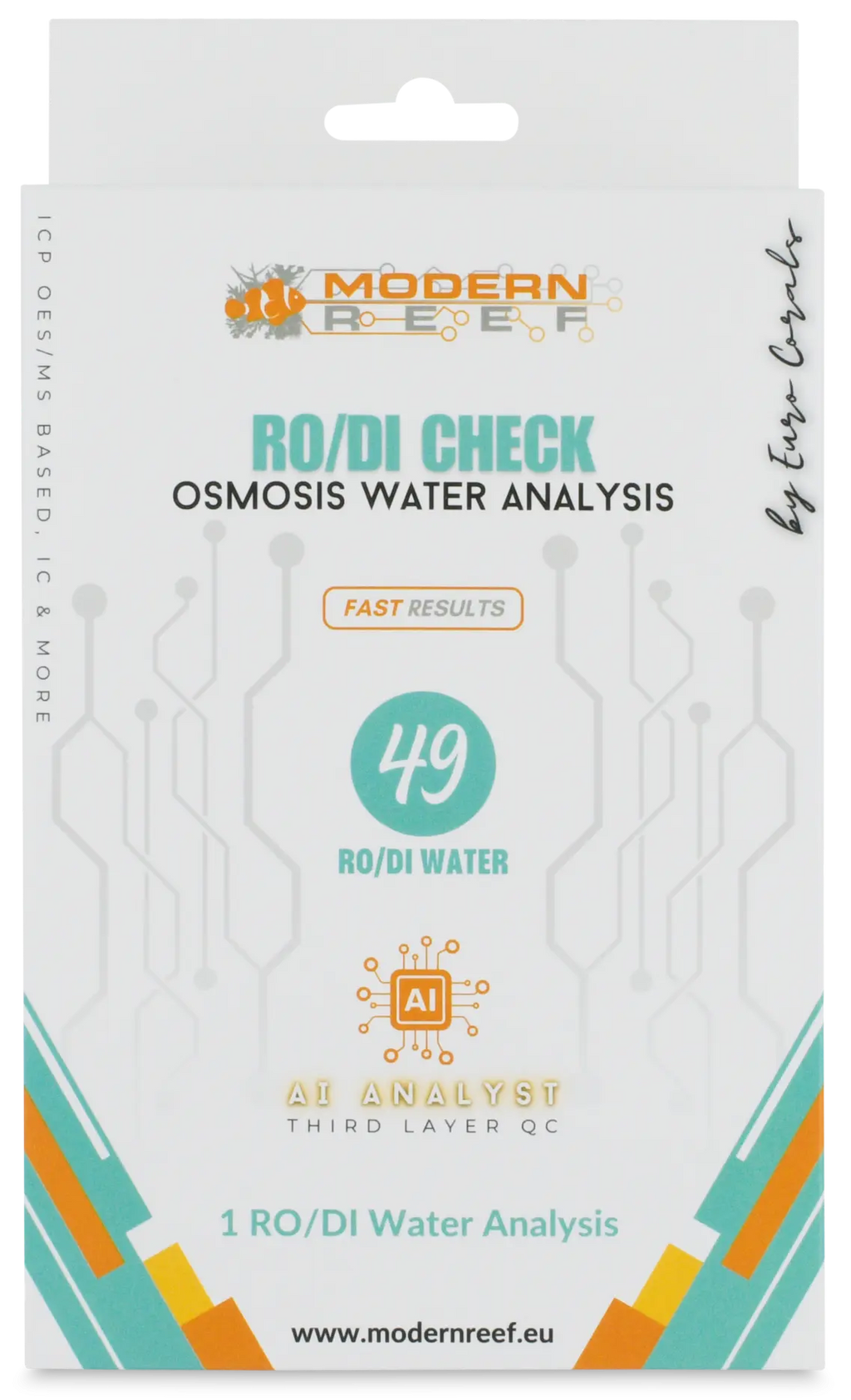 Modern Reef - RO/DI Water Analysis 1-pack voor zeewateraquarium