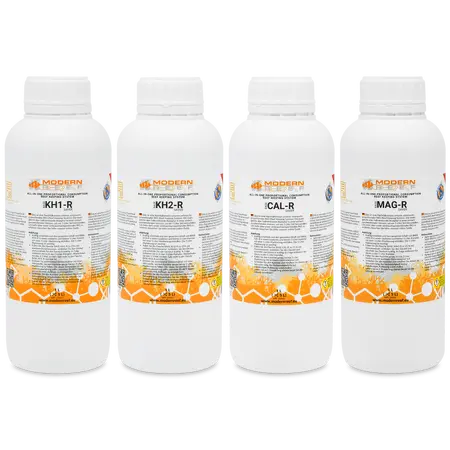 Modern Reef - All-in-one Reef Keeping System (RKS) Refill Saver Version 5x1L Set (Creates 4x 5L Set) voor zeewateraquarium