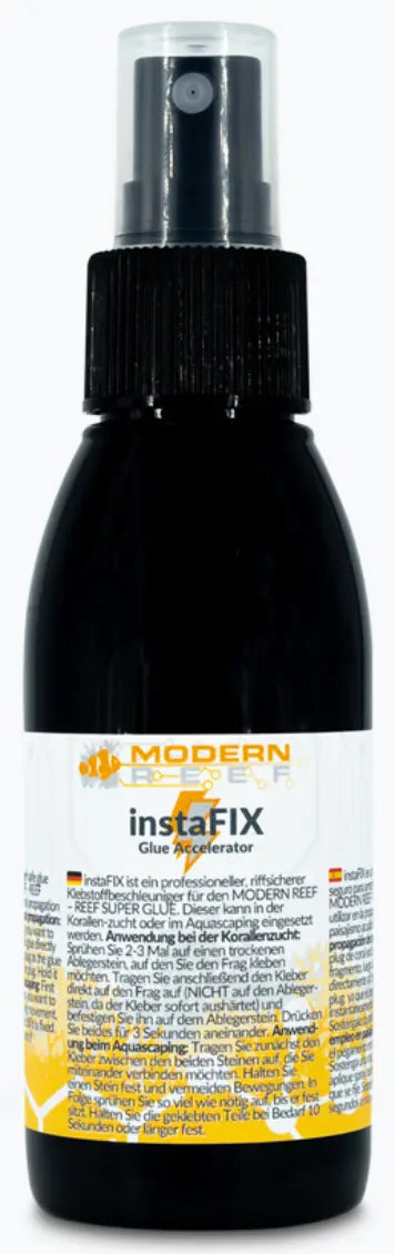 Modern Reef - instaFIX Glue Accelerator Reef Safe 100ml voor zeewateraquarium