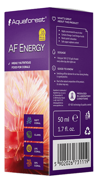 Aquaforest AF Energy kopen | Energie & vitaliteit zeewateraquarium AquaForest