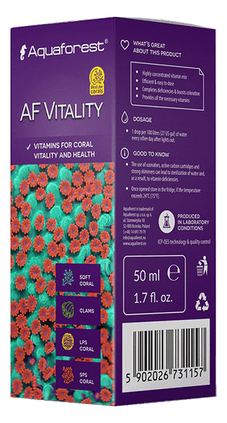 Aquaforest AF Vitality kopen | Vitaminen zeewateraquarium AquaForest
